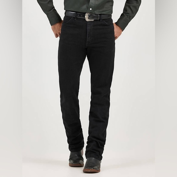Wrangler Other - Vintage Wrangler Black Jeans – Straight Fit – 38x34 – USA Made